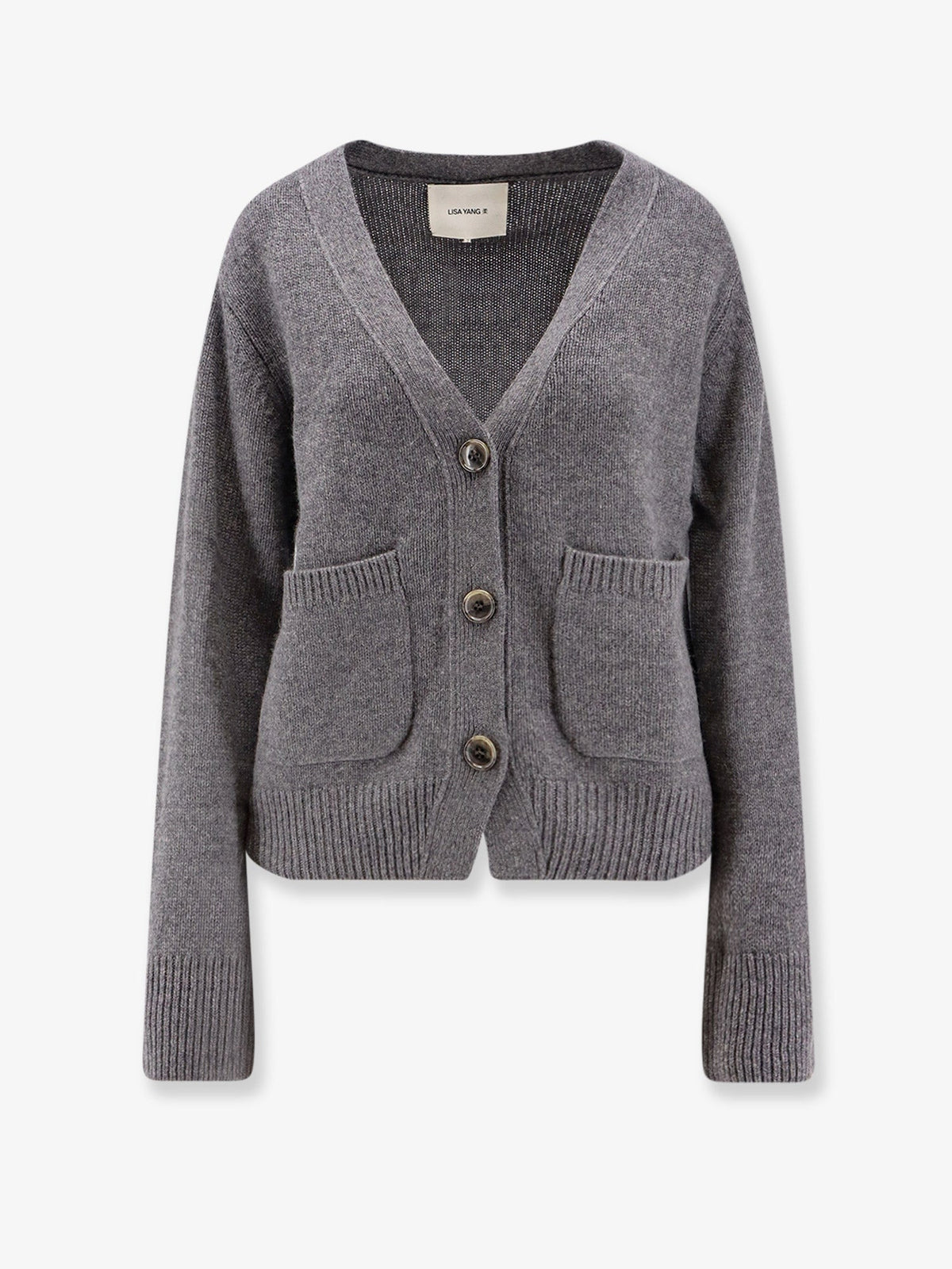 Lisa Yang Danni Cashmere Cardigan - Graphite