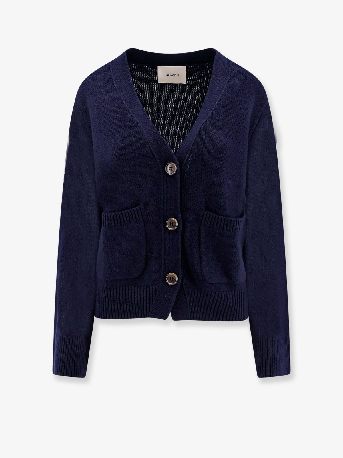 Lisa Yang Danni Cashmere Cardigan - Navy