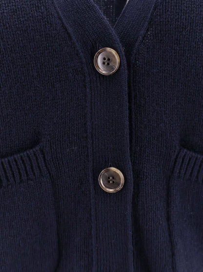 Lisa Yang Danni Cashmere Cardigan - Navy