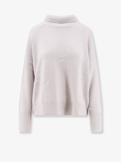 Lisa Yang Heidi Cashmere Turtleneck - Seashell