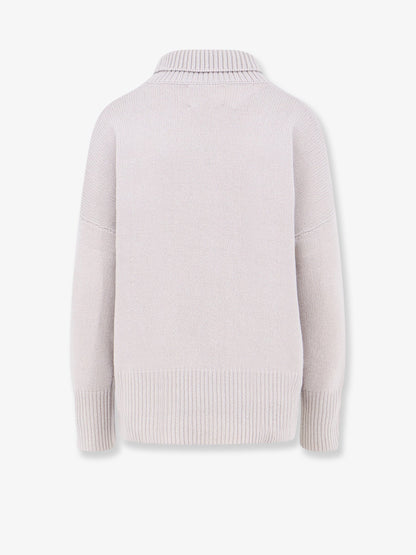 Lisa Yang Heidi Cashmere Turtleneck - Seashell