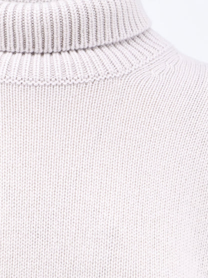 Lisa Yang Heidi Cashmere Turtleneck - Seashell