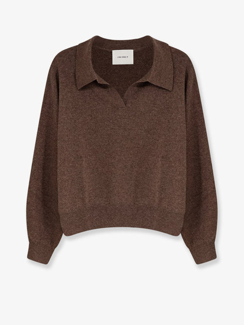 Lisa Yang Katriel cashmere sweater - Dark Truffle