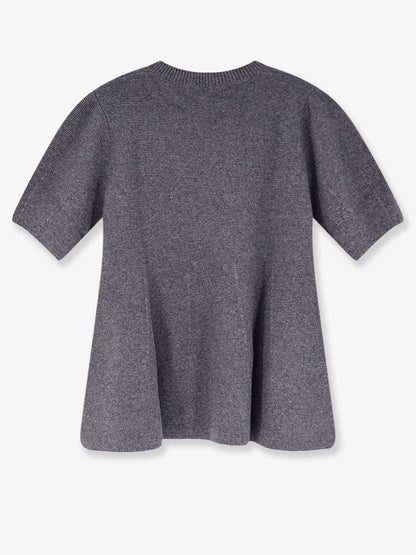 Lisa Yang Mella cashmere top - Graphite