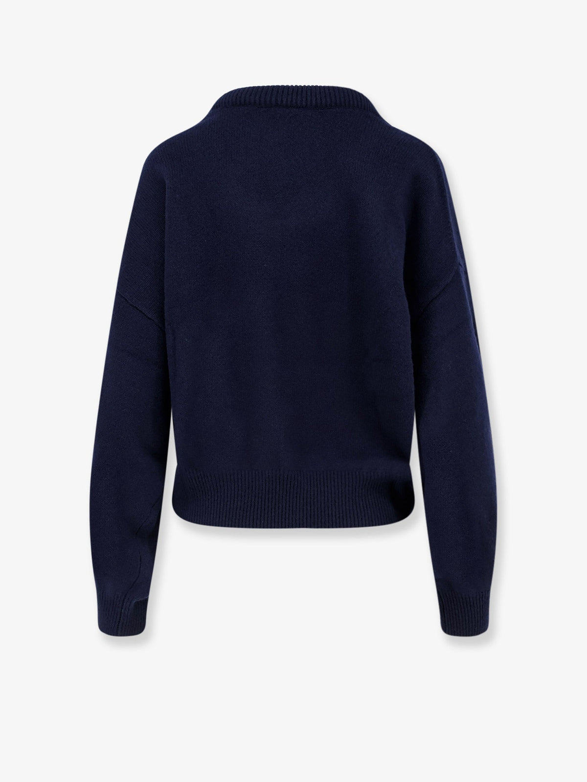 Lisa Yang Doria sweater with wide neckline - Navy