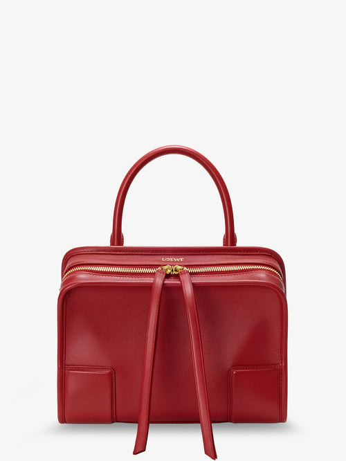 Loewe Amazona 180 Leather Handbag - Carminered