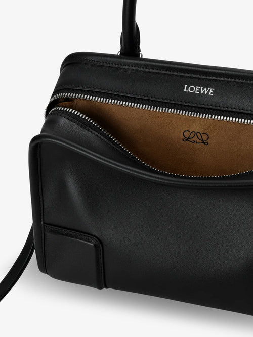 Loewe Amazona 180 leather handbag - Black