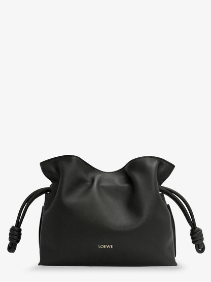 Loewe Flamenco leather clutch - Black