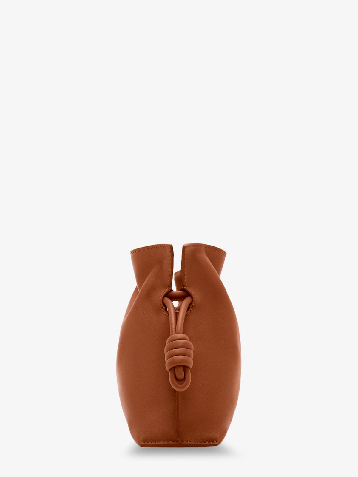Loewe Flamenco clutch in nappa leather - Squirrel