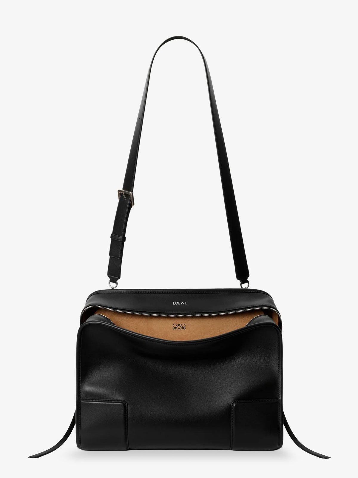 Loewe Amazona 180 XL leather handbag - Black
