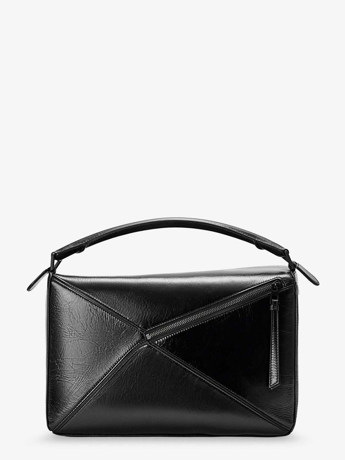 Loewe Puzzle Large leather bag - Black