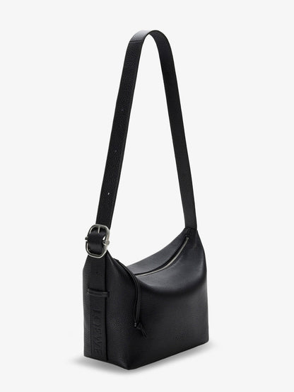 Loewe Loop leather crossbody bag - Black