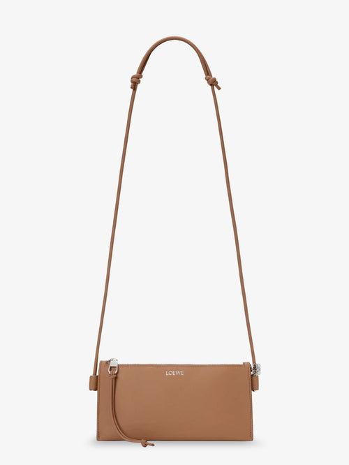 Loewe Joya leather shoulder bag - Mocha