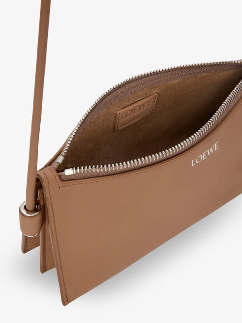 Loewe Joya leather shoulder bag - Mocha