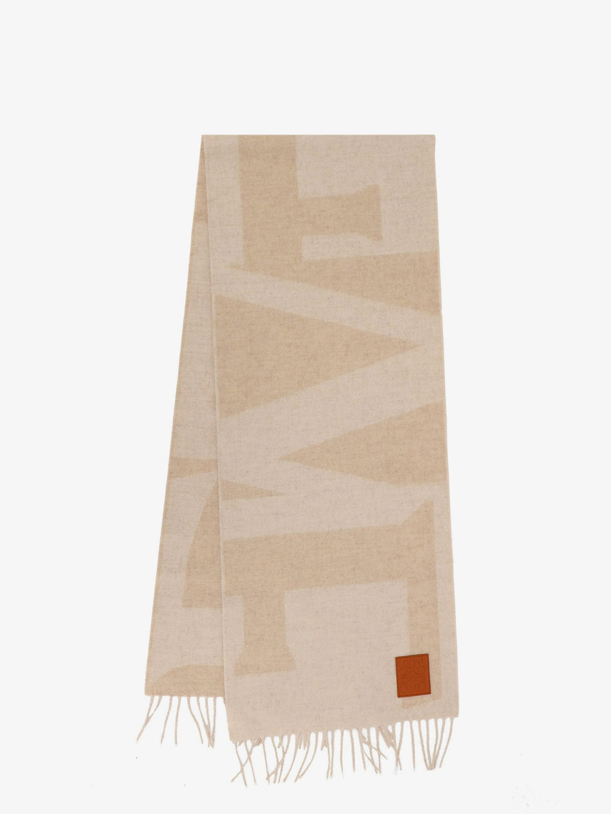 Loewe Cashmere scarf - Light Beigebeige