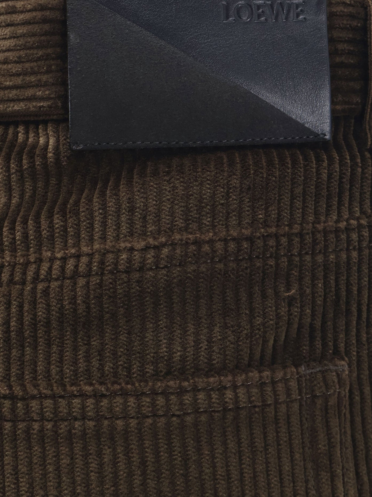 Loewe Velvet trousers - Brown