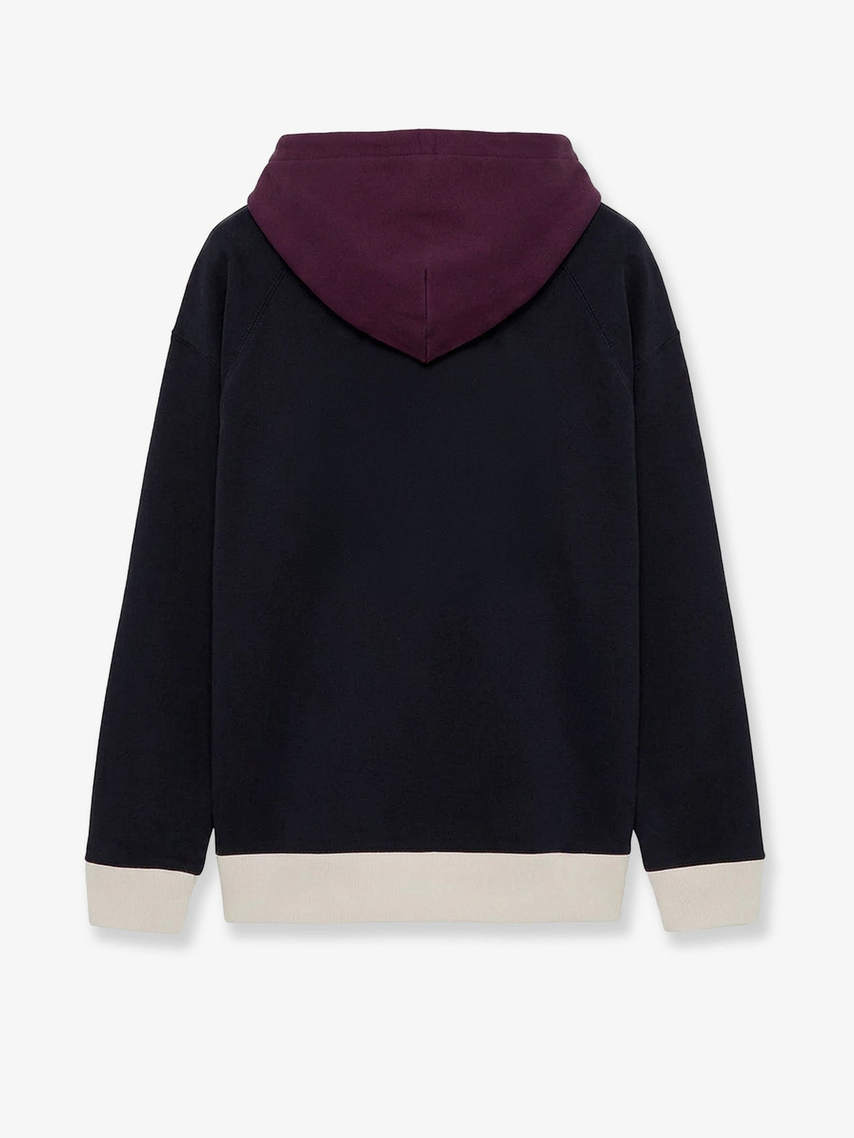 Loewe Cotton hoodie - Dark Blue/White
