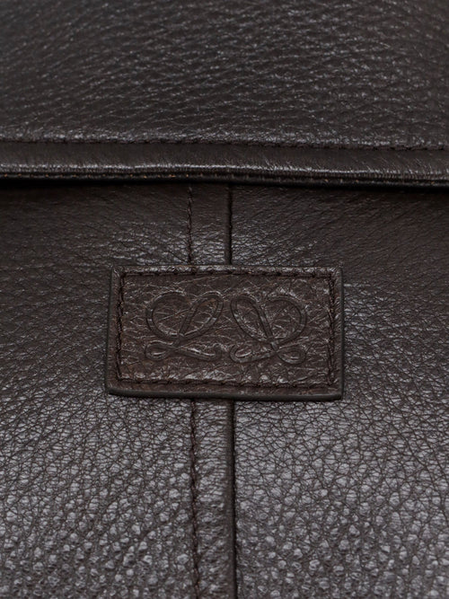 Loewe Deerskin jacket - Dark Brown