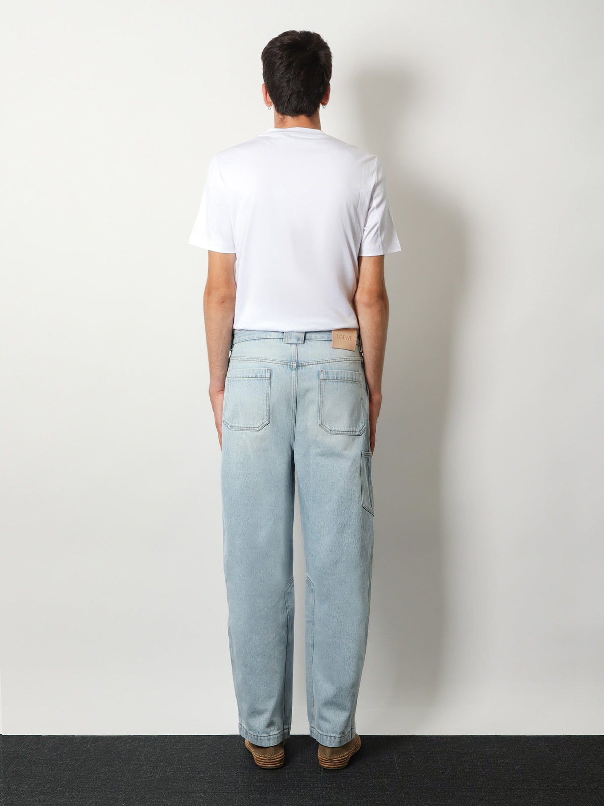 Loewe Paula's Ibiza cotton jeans - Washed Blue