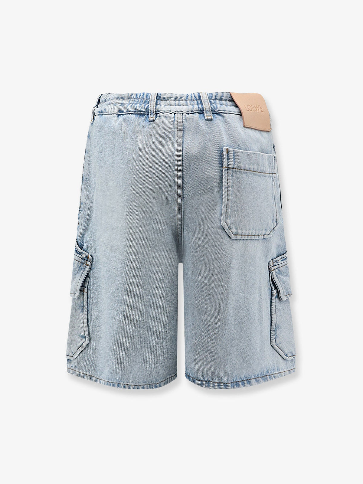 Loewe Pantalone corto con tasche - Washed Blue