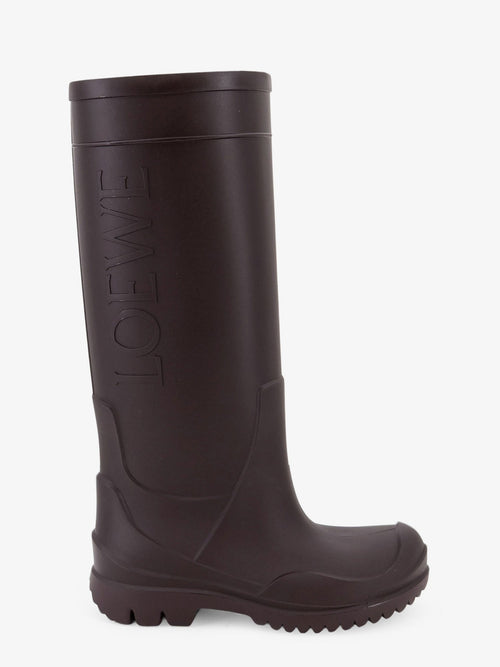 Loewe Rubber rain boots - Darkchestnut