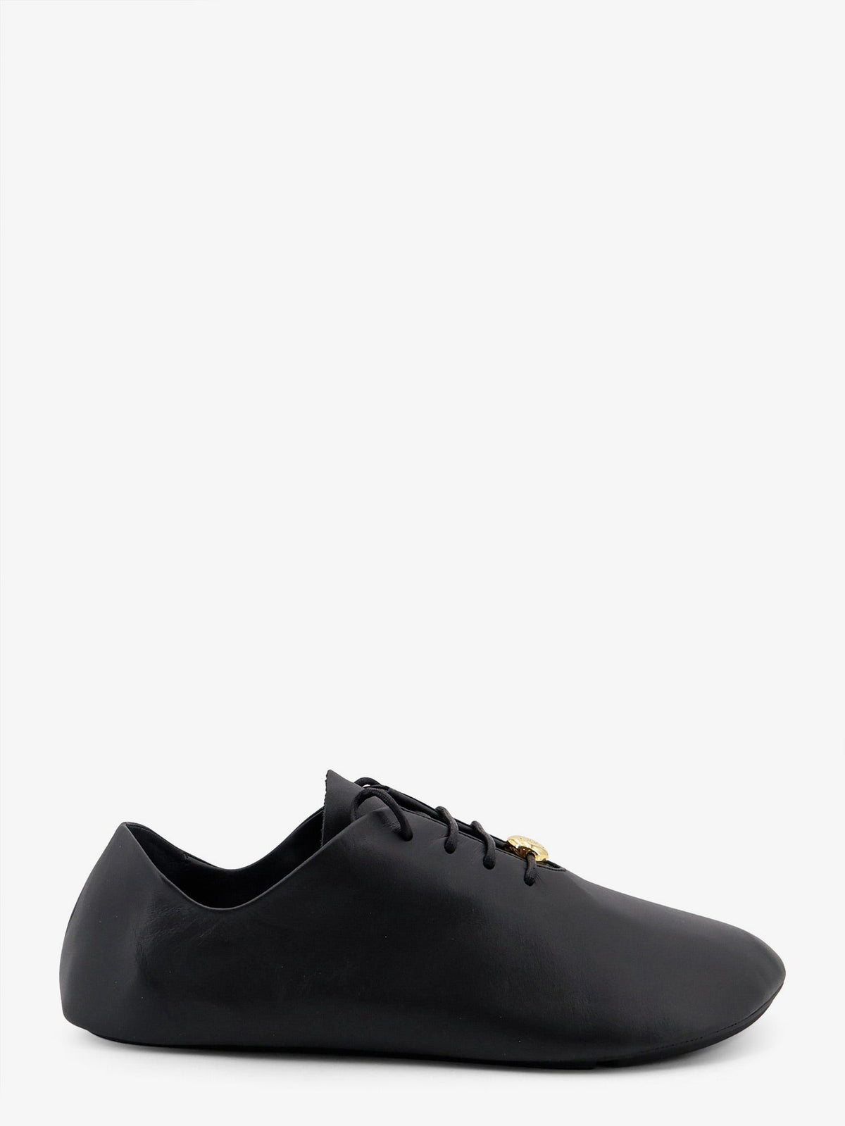 Loewe Pebble Soft Leather Sneakers - Black