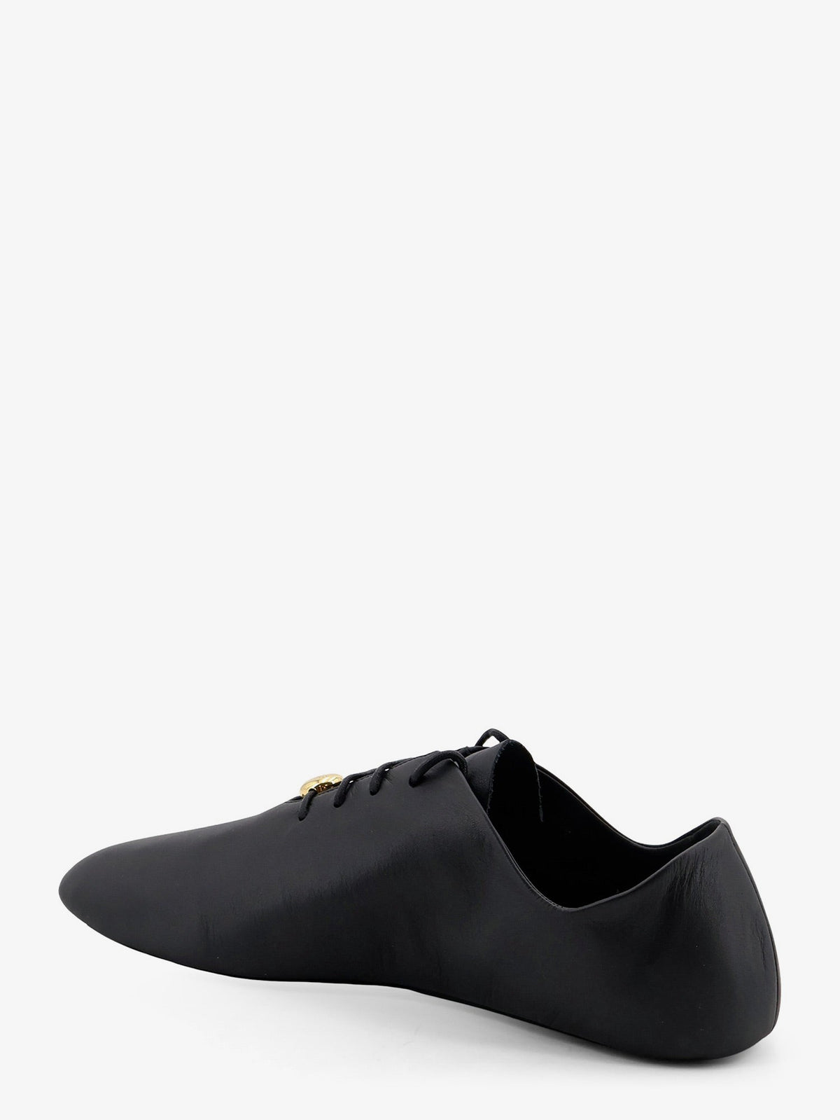 Loewe Pebble Soft Leather Sneakers - Black