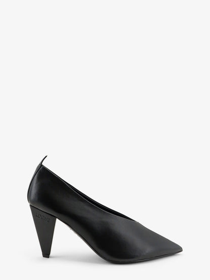 Loewe Origami Cubic leather pumps - Black