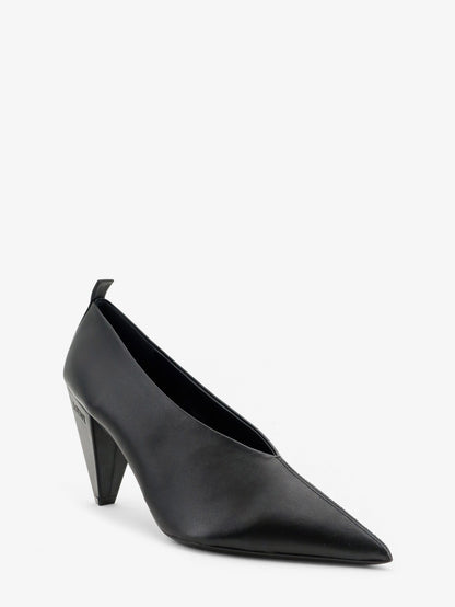 Loewe Origami Cubic leather pumps - Black