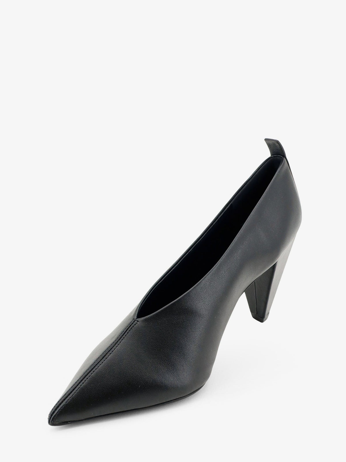 Loewe Origami Cubic leather pumps - Black