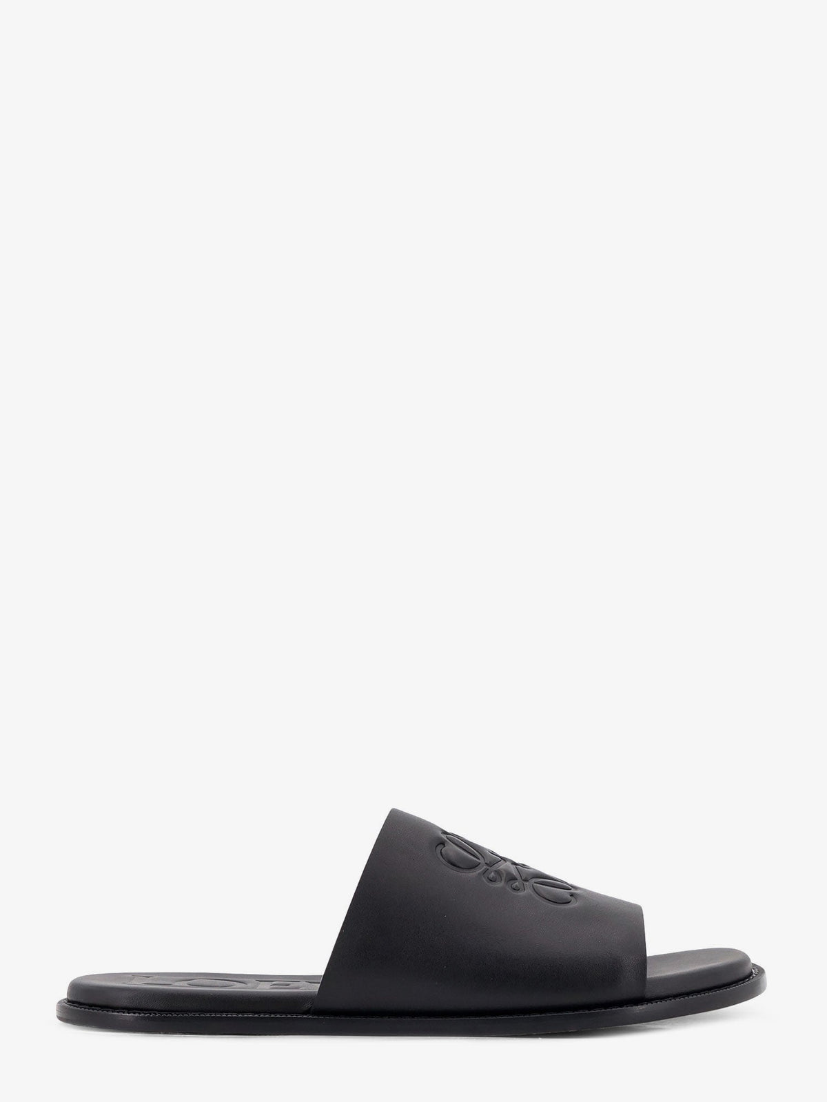 Loewe Paula's Ibiza - Flex Anagram leather sandals - Black