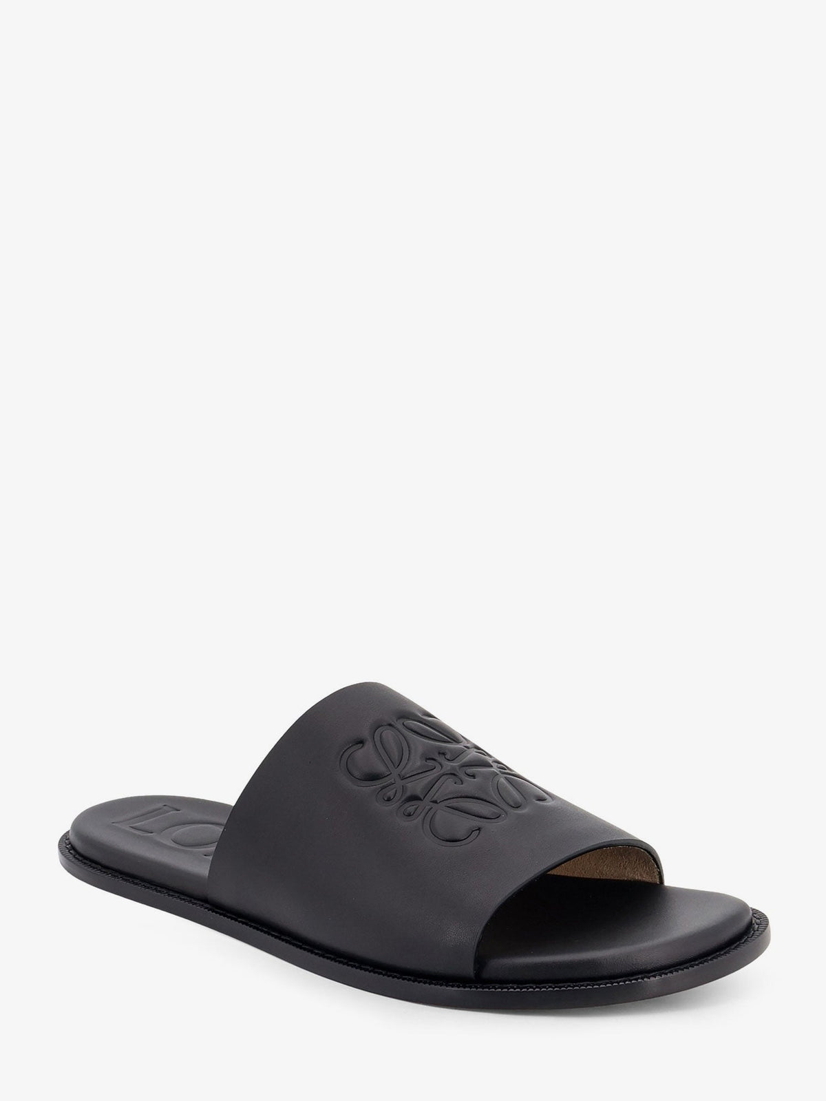 Loewe Paula's Ibiza - Flex Anagram leather sandals - Black