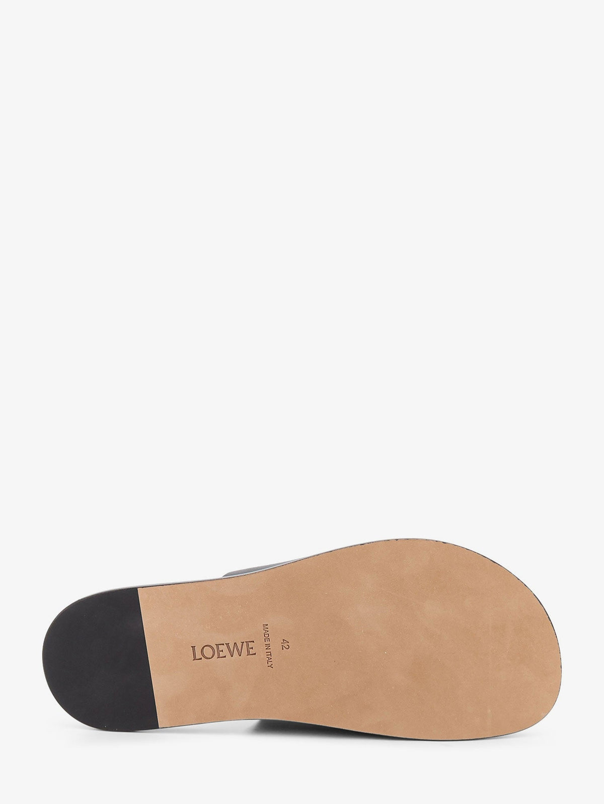 Loewe Paula's Ibiza - Flex Anagram leather sandals - Black