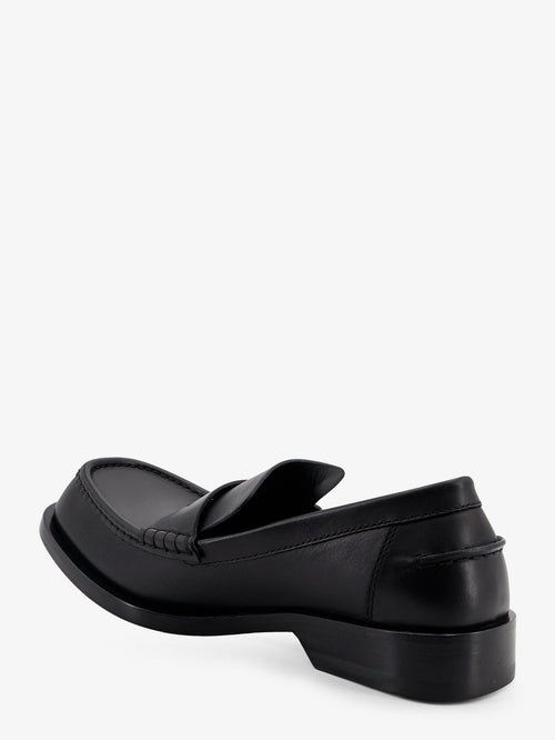 Loewe Bobine leather loafers with engraved Anagram logo - Black