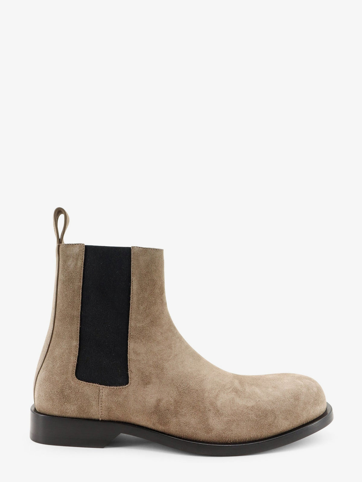 Loewe Bobine Chelsea suede boots - Hazelnut