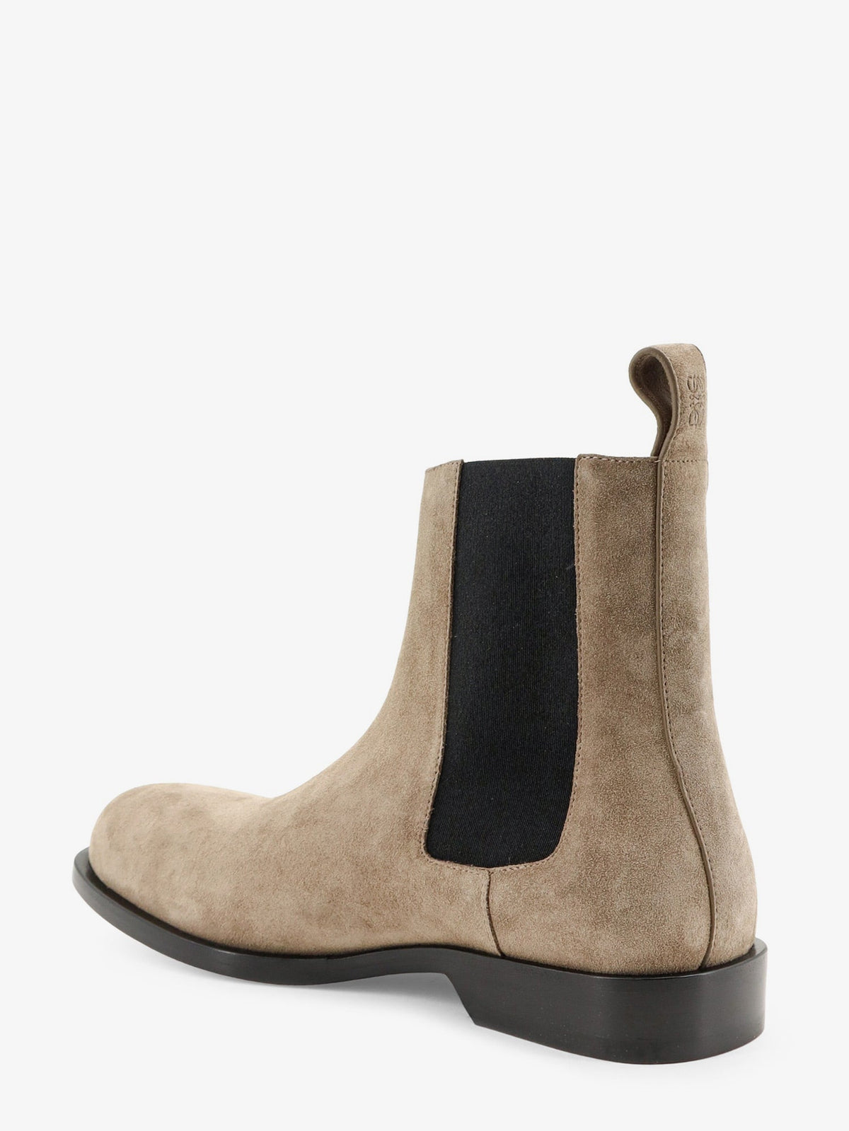 Loewe Bobine Chelsea suede boots - Hazelnut