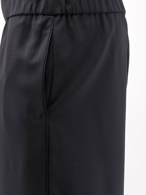 Loewe Wool trousers with Logo detail - Black