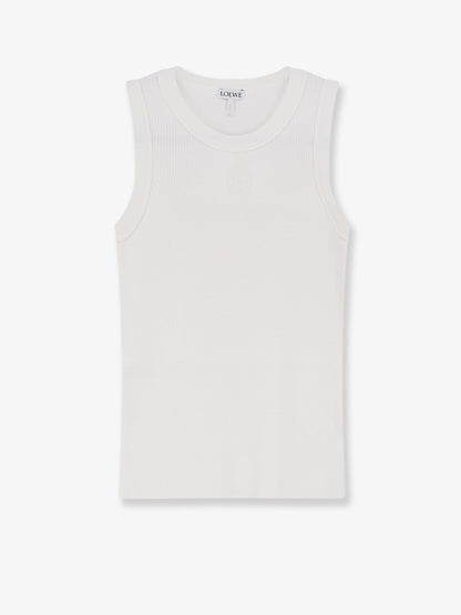 Loewe Anagram viscose tank top - White