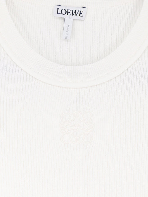 Loewe Anagram viscose tank top - White