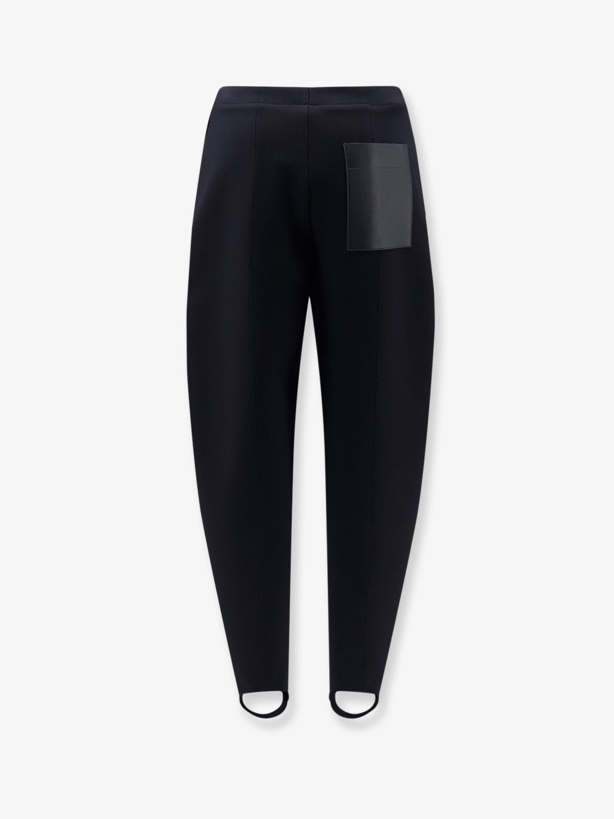 Loewe Stretch wool blend stirrup trousers - Black