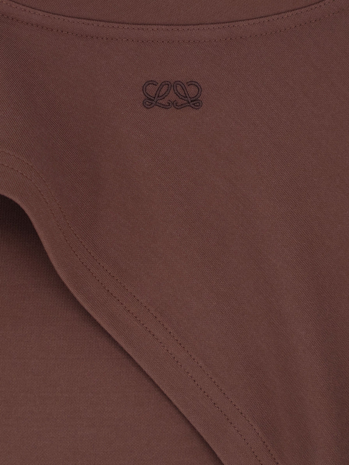 Loewe Viscose blend dress - Darkbrown