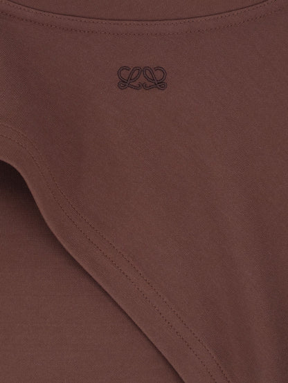 Loewe Viscose blend dress - Darkbrown
