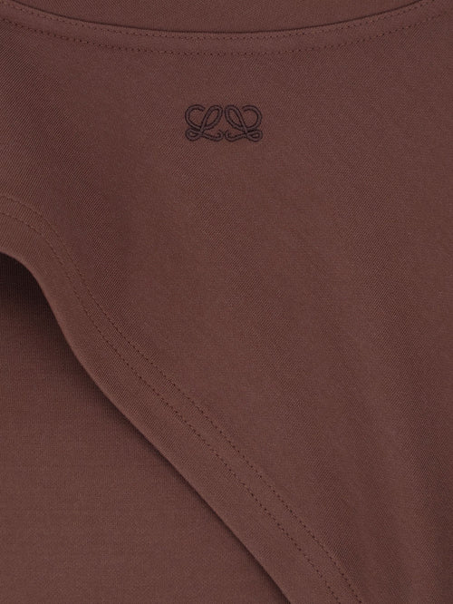Loewe Viscose blend dress - Darkbrown