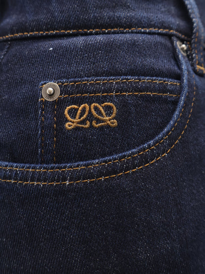 Loewe Cotton denim jeans - Darkblue