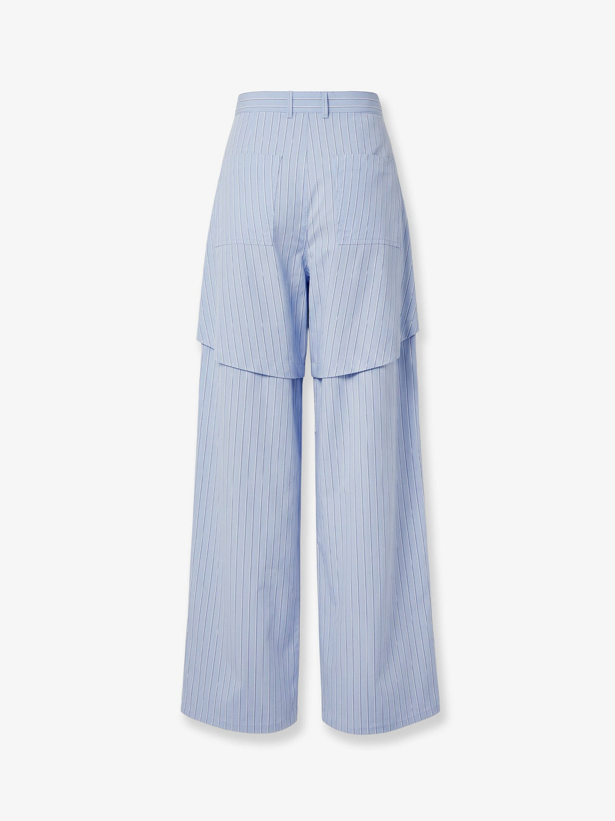 Loewe Paula's Ibiza -triped cotton pajamas trousers - Bluemulticolor