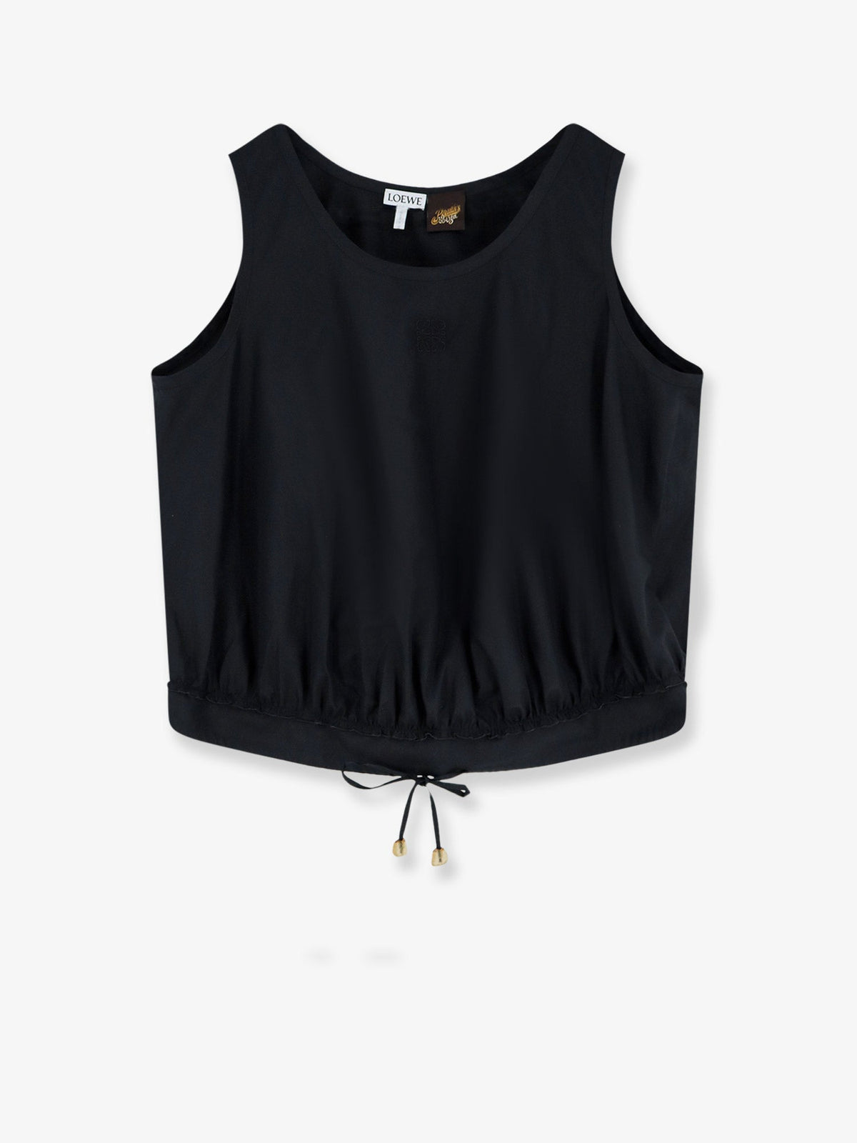 Loewe Paula's Ibiza - Lightweight cotton top - Black