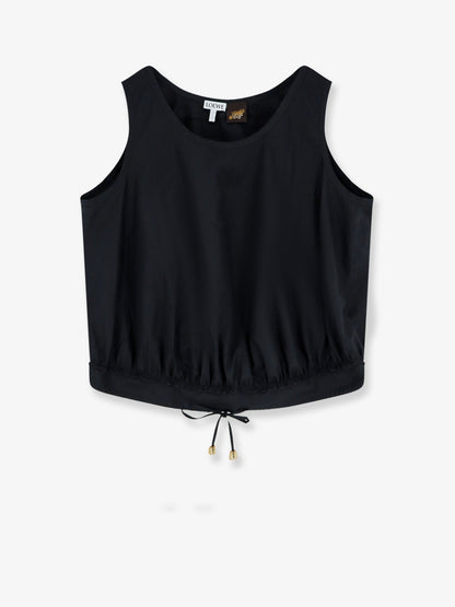 Loewe Paula's Ibiza - Lightweight cotton top - Black