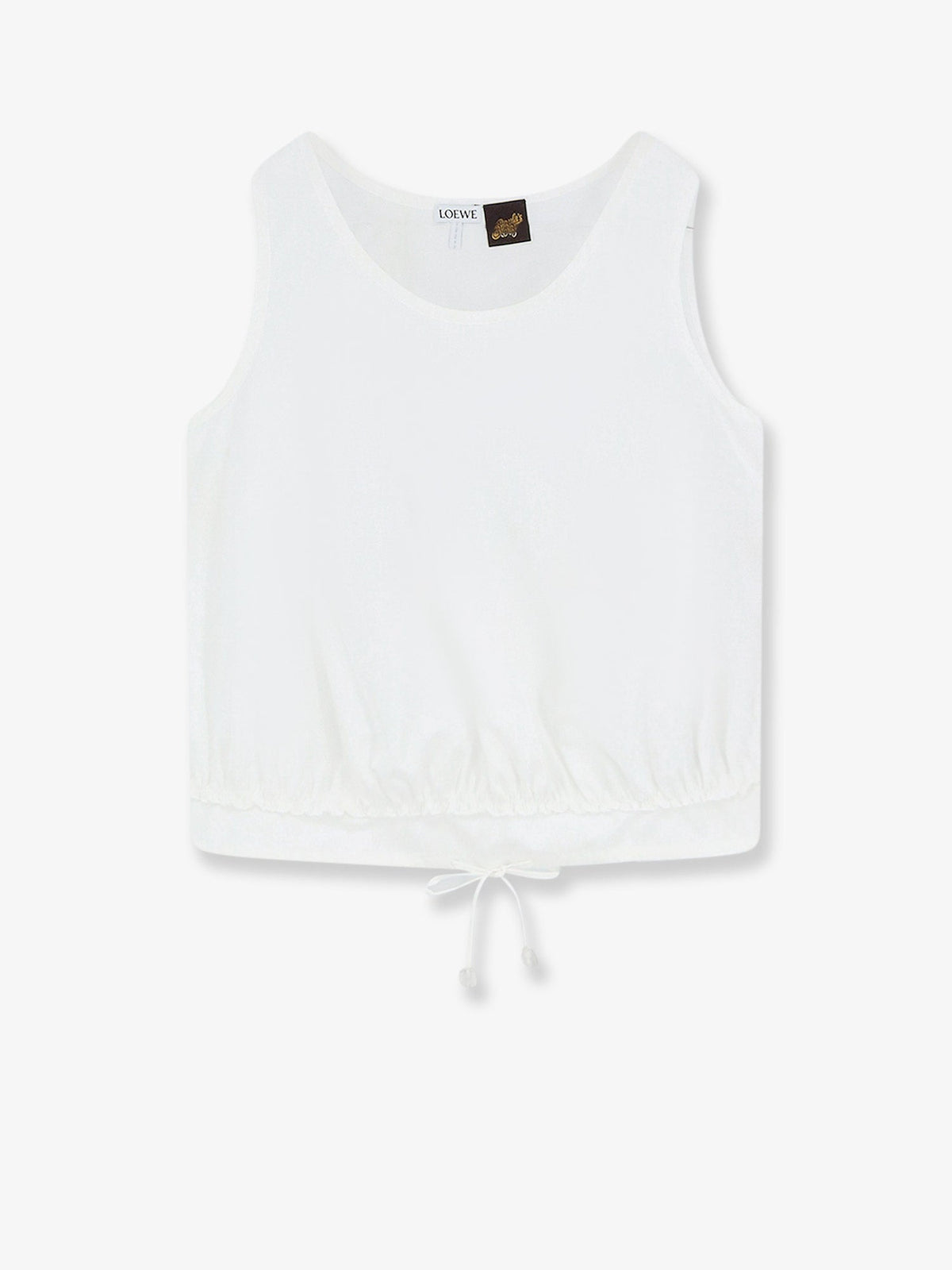 Loewe Paula's Ibiza - Lightweight cotton top - White