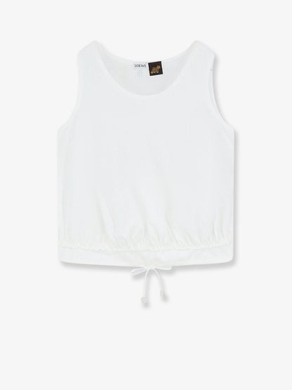 Loewe Paula's Ibiza - Lightweight cotton top - White