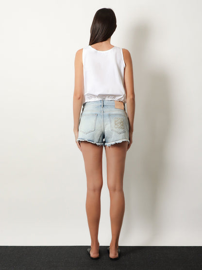 Loewe Paula's Ibiza - Lightweight cotton top - White